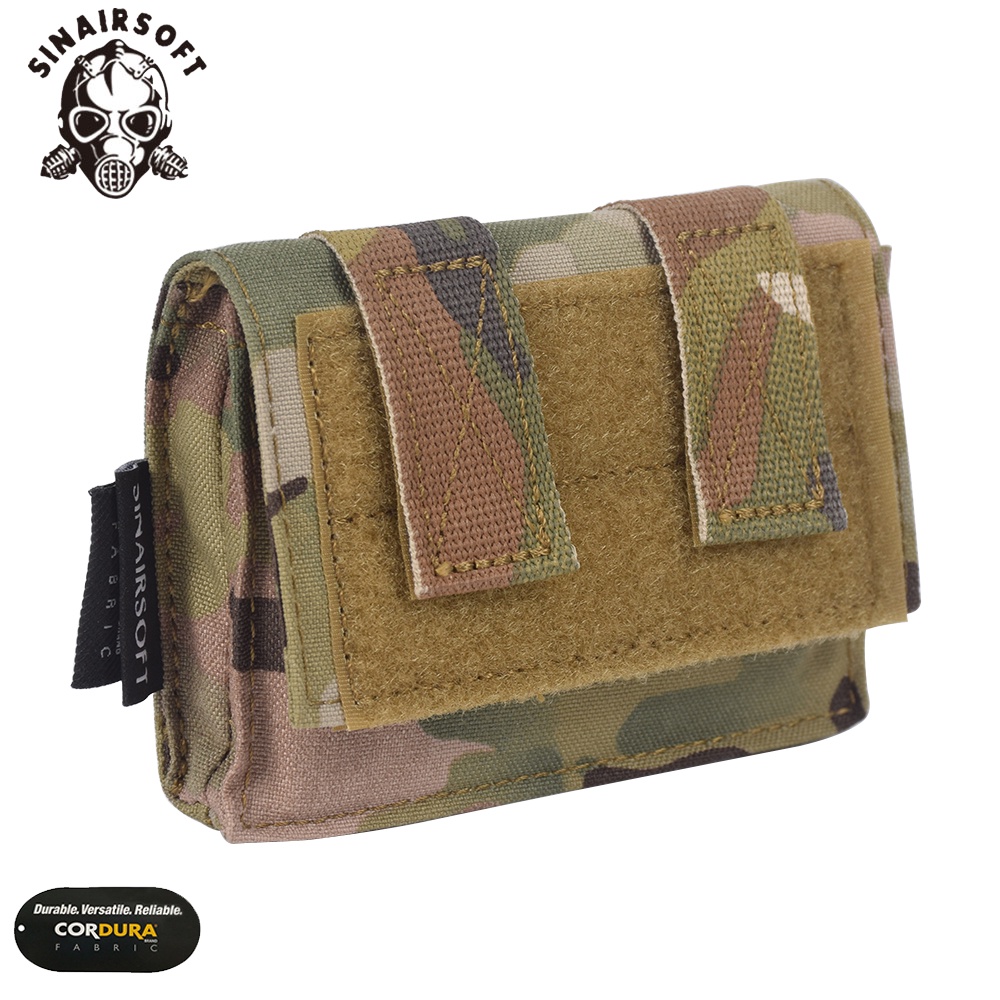 SINAIRSOFT Tactical FAST Helmet Utility Pouch Removable Rear Pouch NVG ...