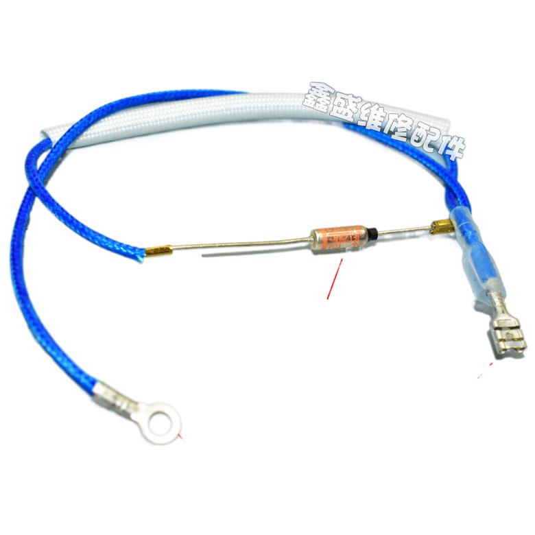 Rice Cooker Pressure Metal Thermal Fuse Tube Wire Resistance Diode