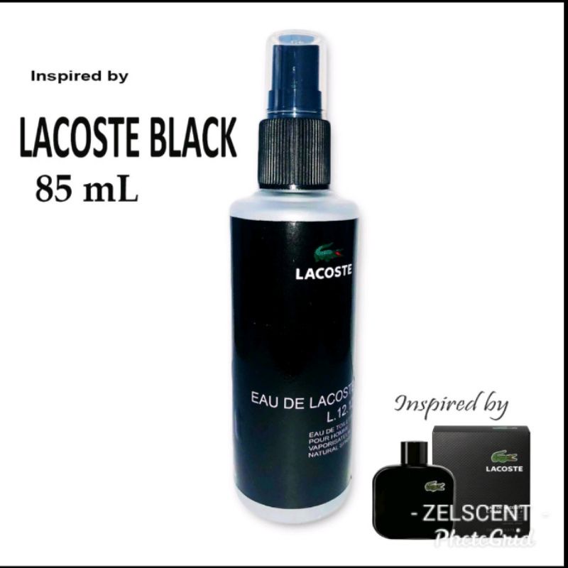 Lacoste black hotsell perfume price