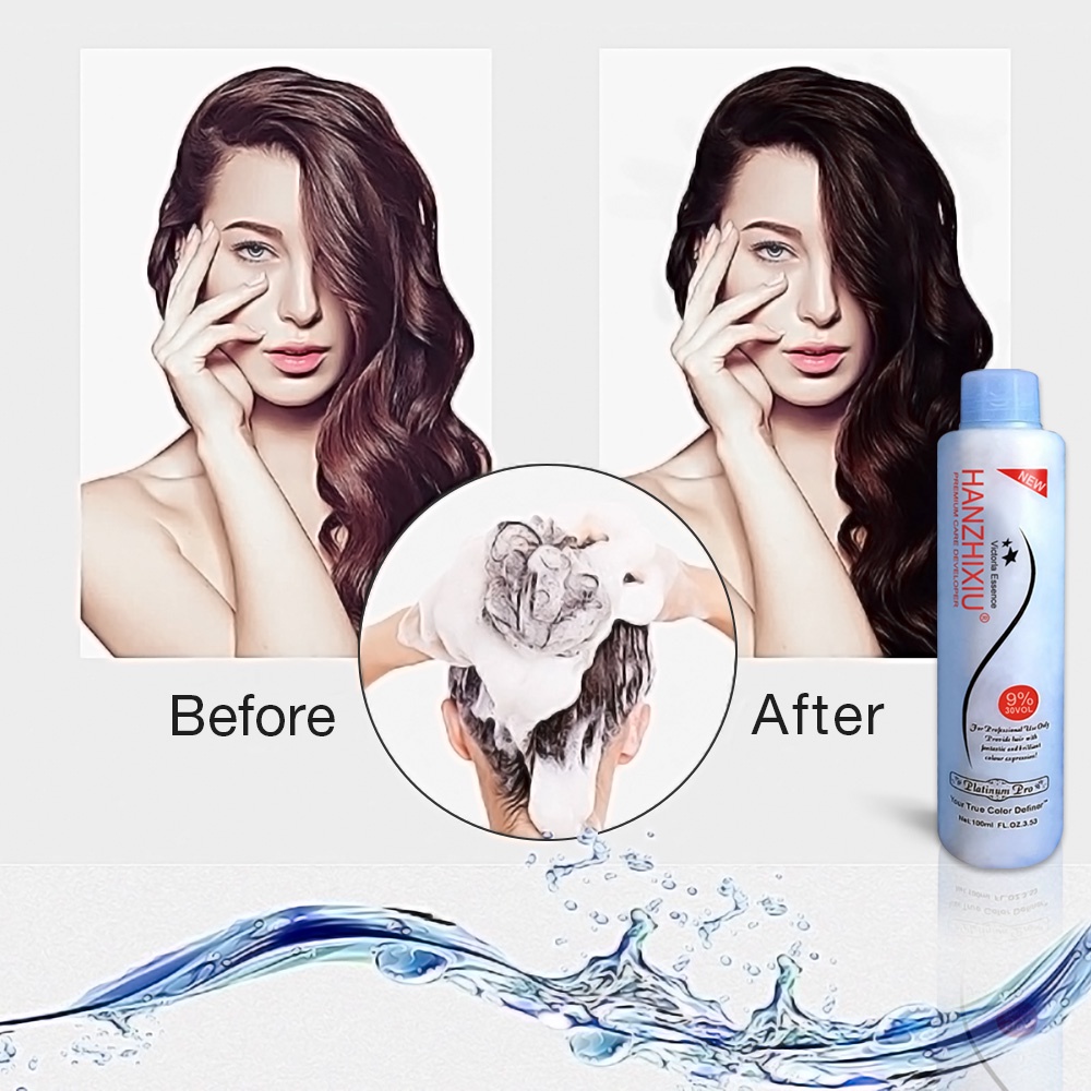 ♟ ℡HANZHIZIU Hair Developer Oxidizing Oxidizer Oxi Cream Hydrogen