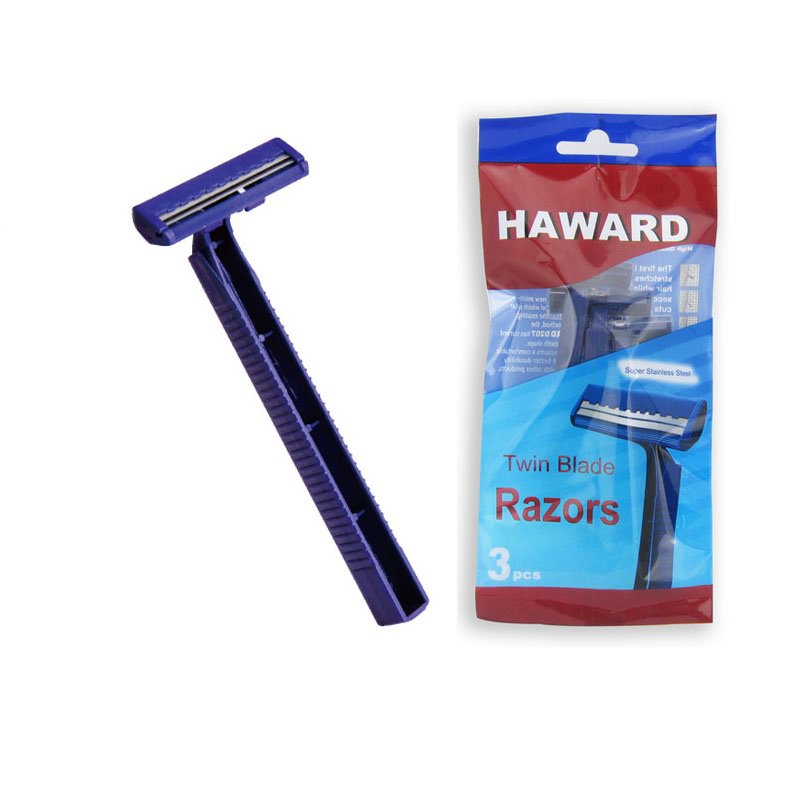 D207L Popular Non-Slip Rubber Grip Twin Swedish durable blade smooth ...