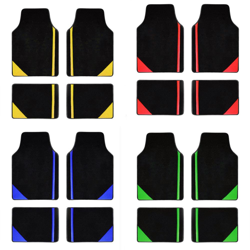 4pcs Universal Car Floor Mat For TOYOTA Innova Estima MR2 REVO Celica