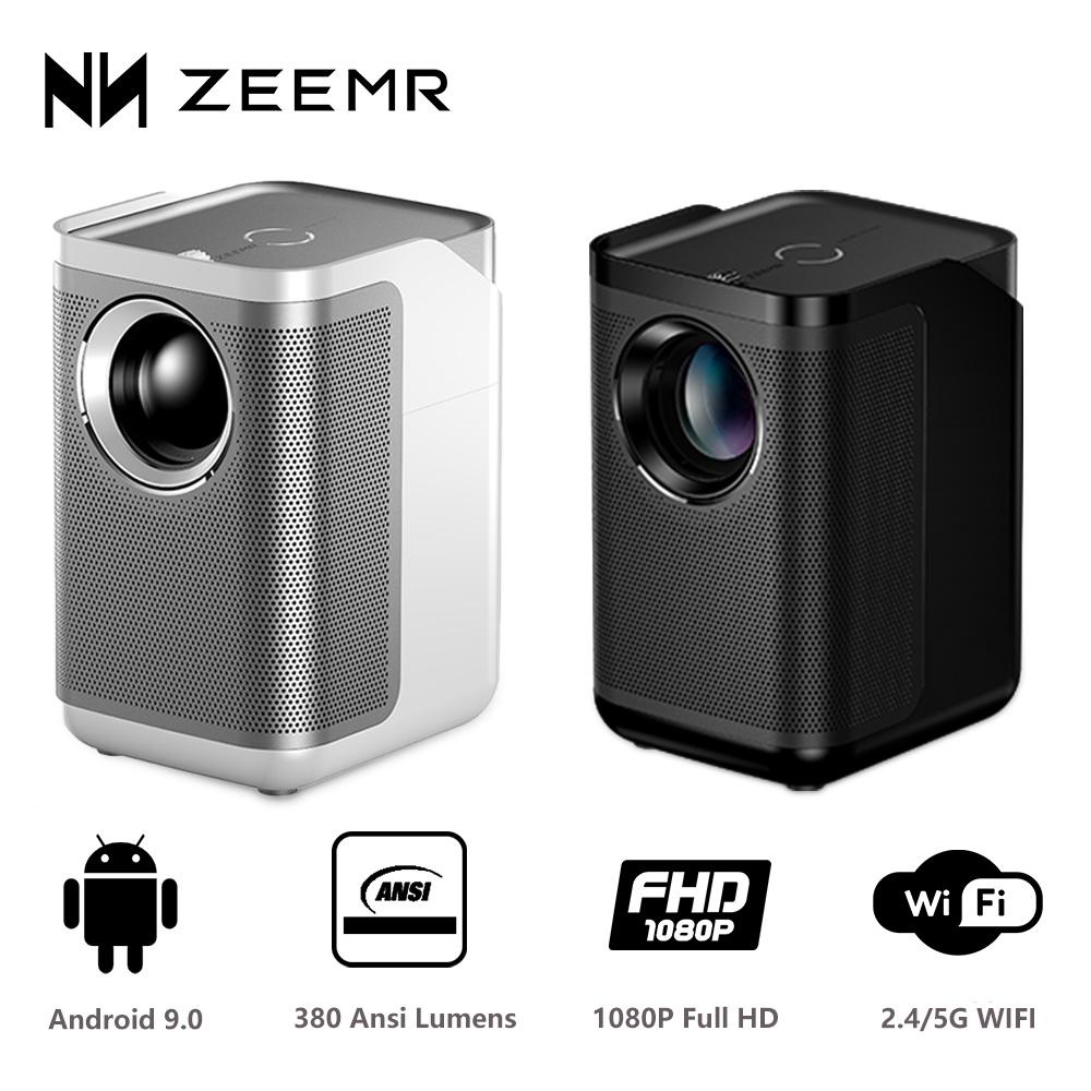 Mini Home Projector ZEEMR D1 Pro Android Portable Beamer 5G WIFI ...