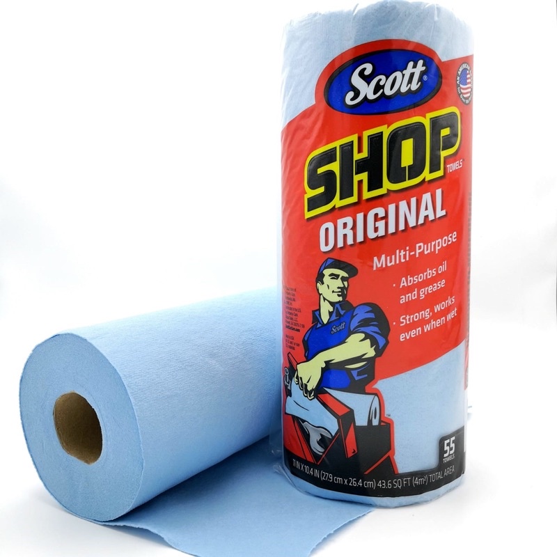 Scott Shop Towel Original ( 55sheets/Roll ) Shopee Philippines