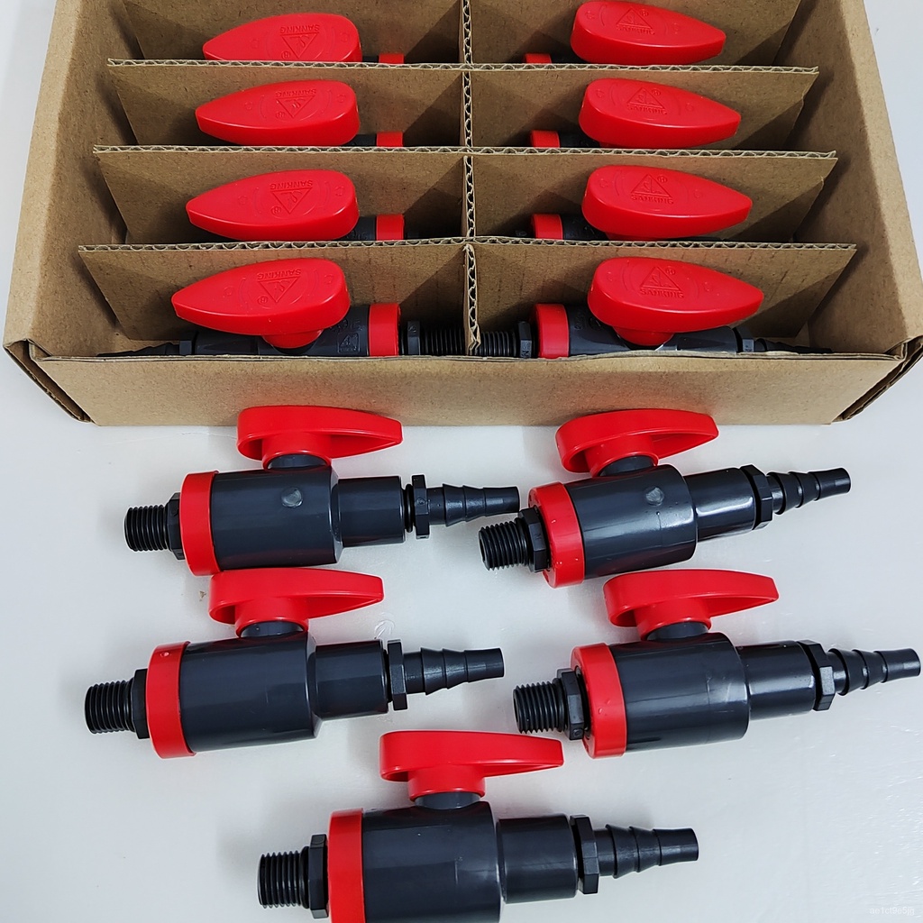 UPVC sampling valve, UPVC laboratory ball valve. 1/4