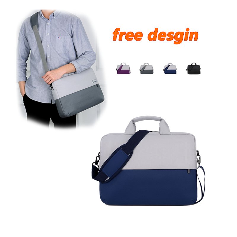 Laptop Bag Slim Briefcase Waterproof Business Computer Shoulder Bag ...