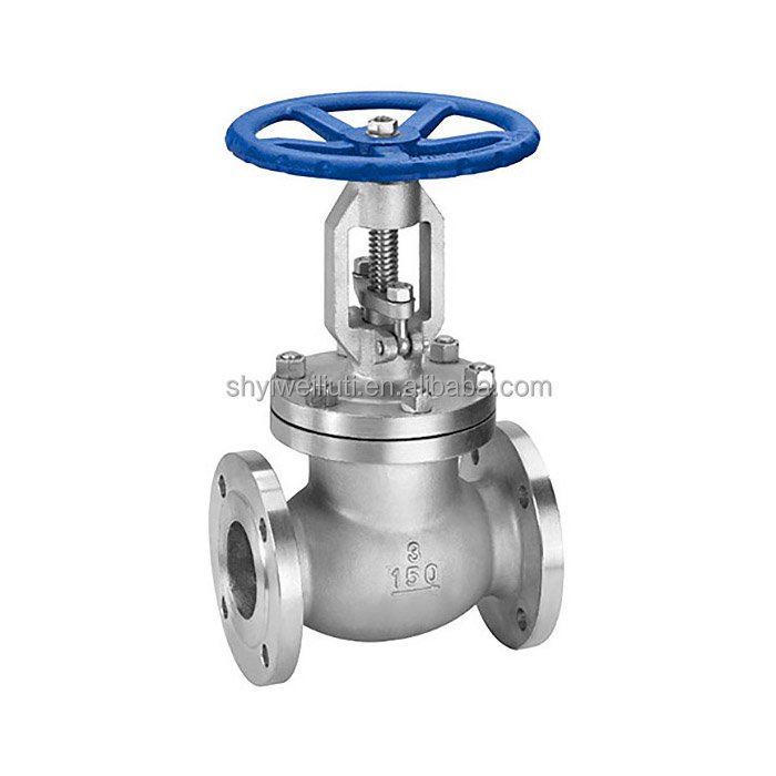 SS316 Class 150 API 600 6D ASTM A351 CF8M Stainless Steel Globe Valve