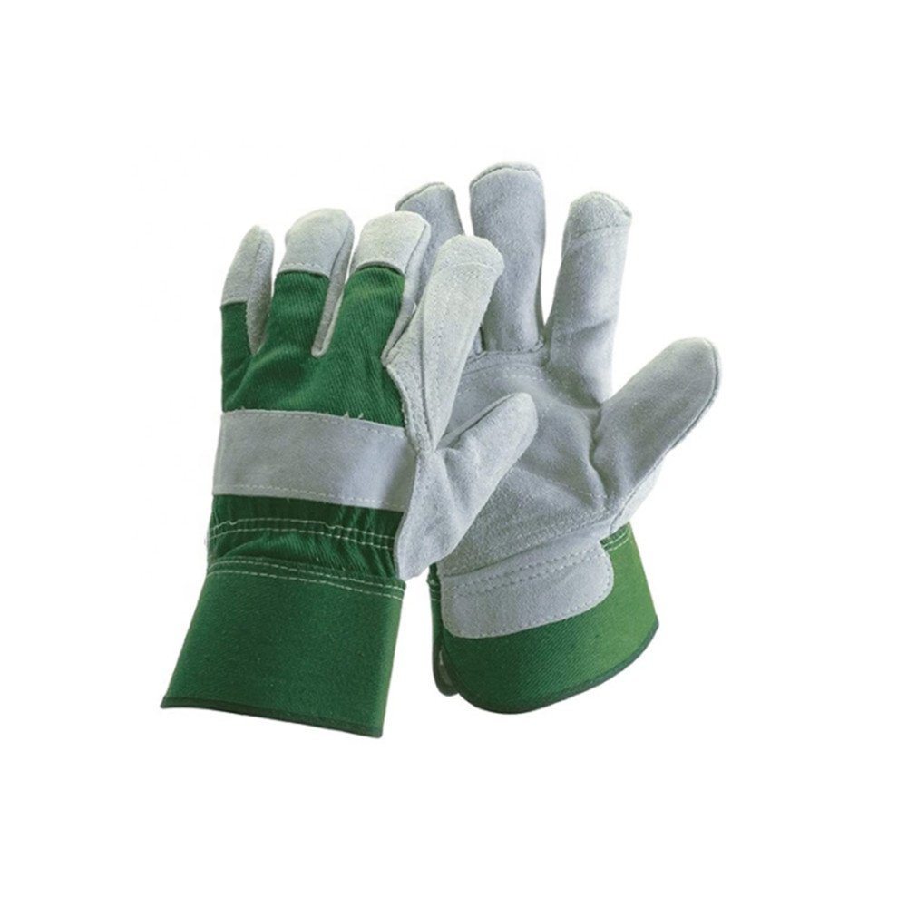 Reinforced Industrial Working Canadian Cowhide Split Leather Rigger