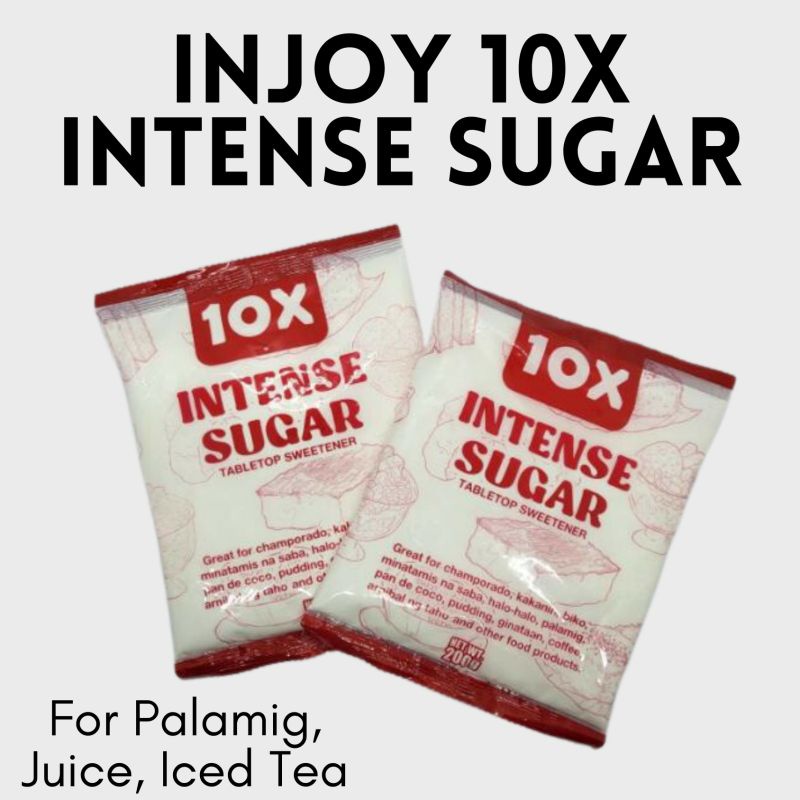 Injoy Intense Sugar 10x Sweetener 200g | Shopee Philippines