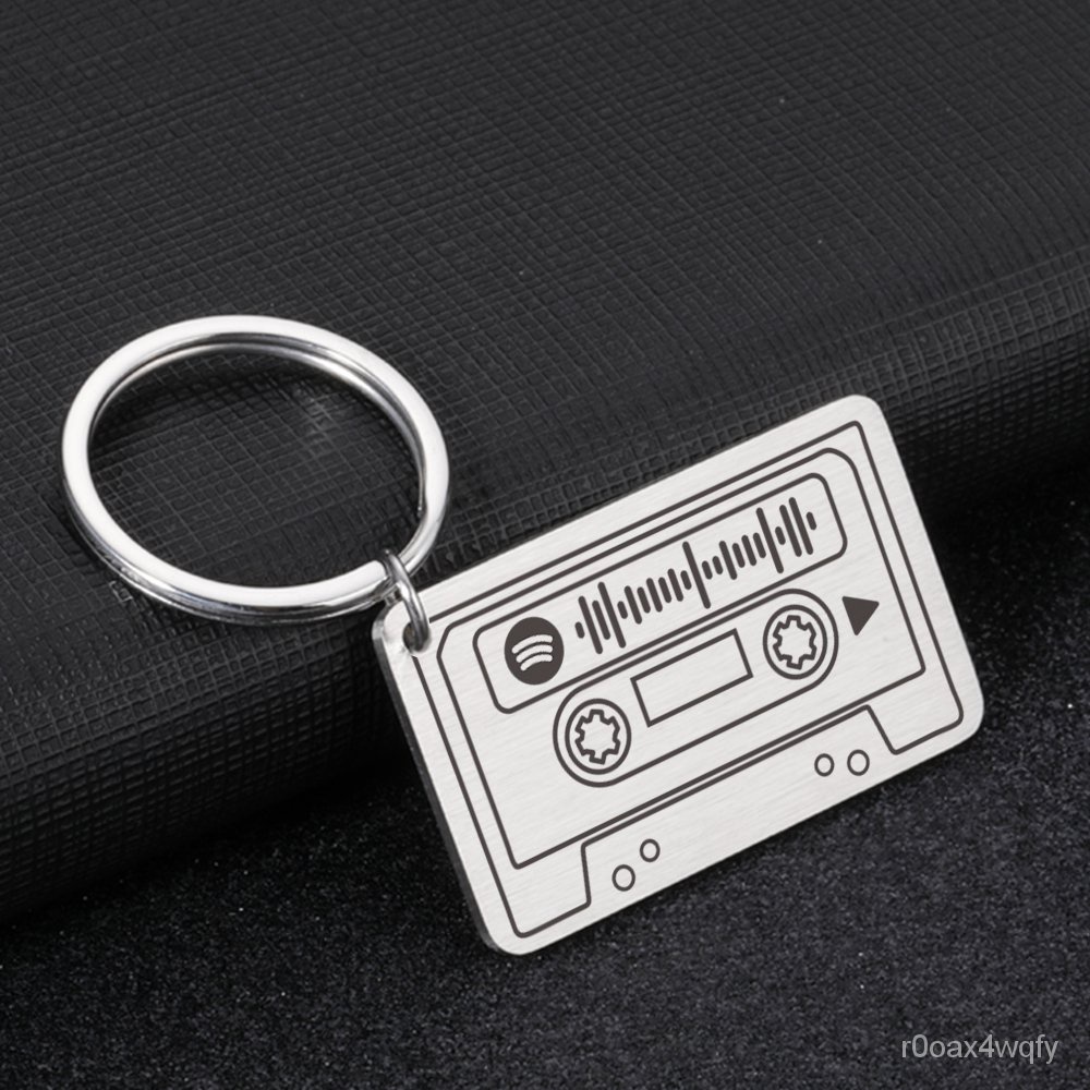 Melodic Secrets: Custom Keychain Unveiling Premium Spotify Account ...