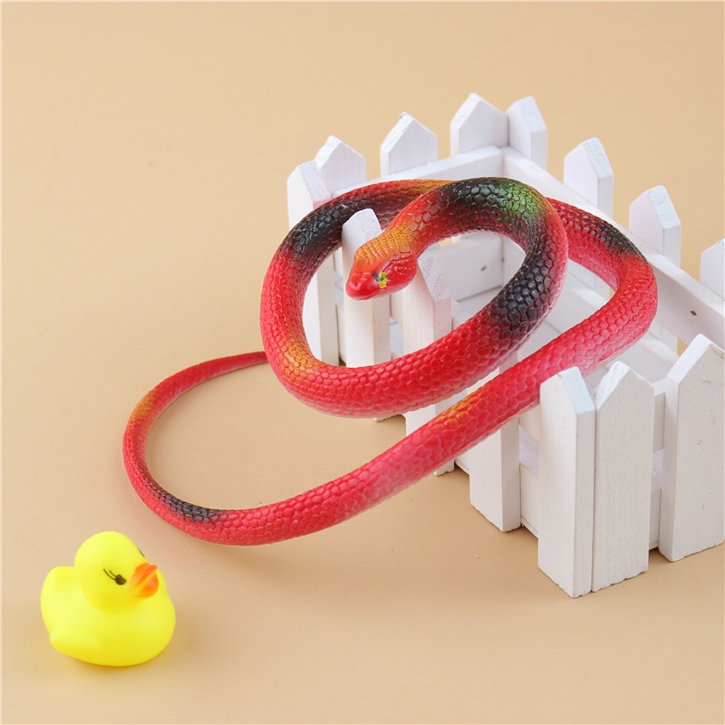 Figurines Snake Toy Snake Toys Fake Snake Rubber Snake Toy Lootbag ...