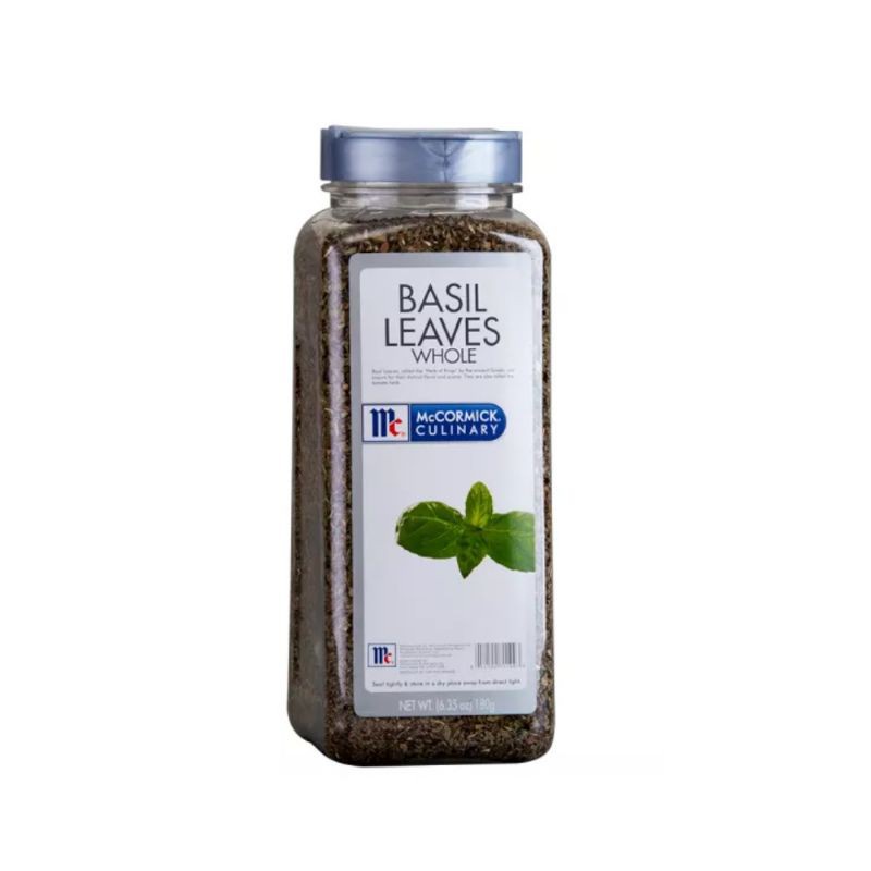 McCormick Whole Basil Leaves (180G) | Shopee Philippines