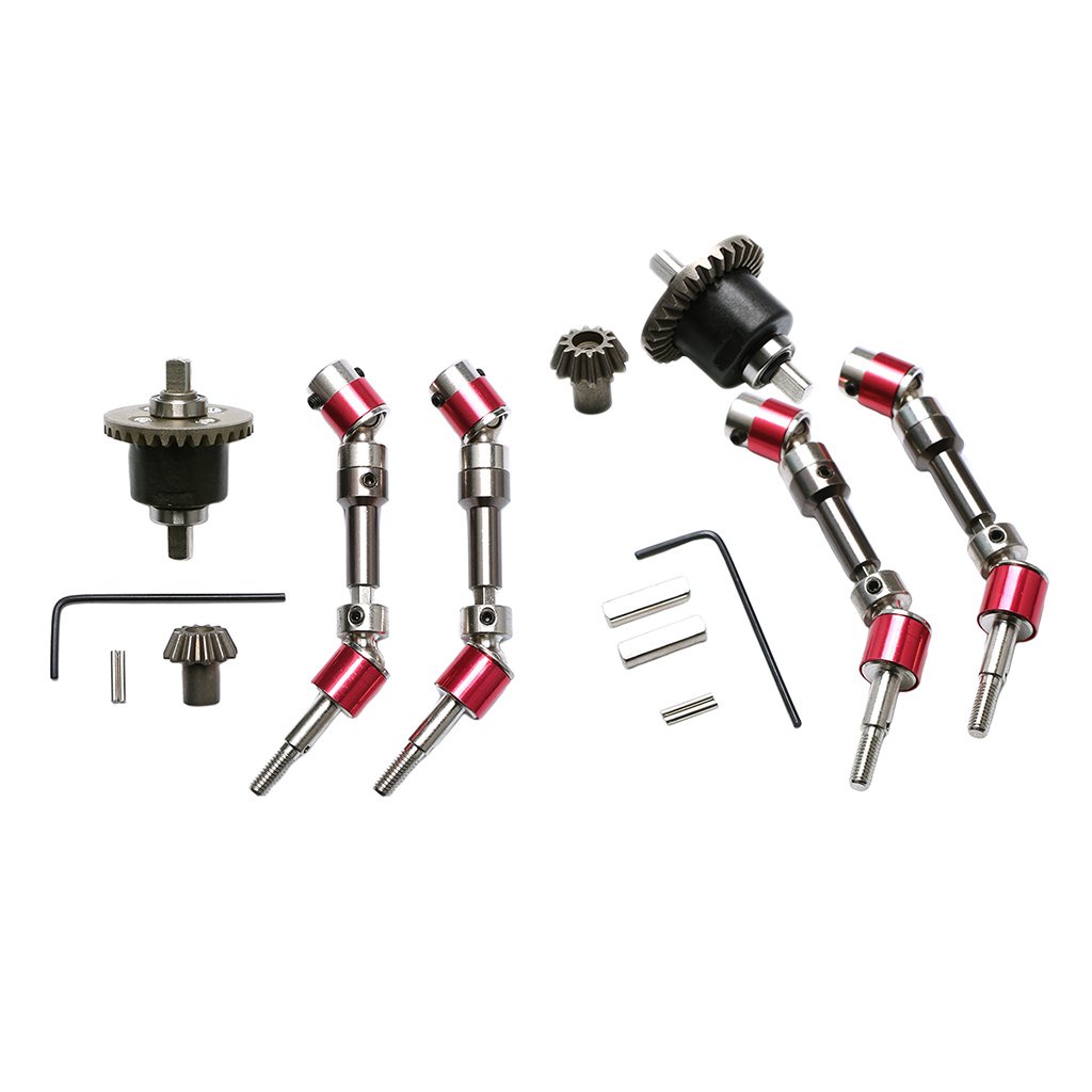 For WLtoys 12428 Drive Shaft Transmission Modified Differential 112