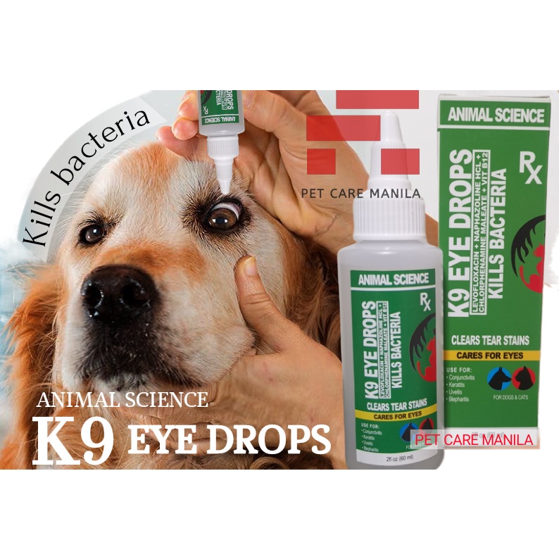 new₪Animal Science K9 EYE DROPS for Dogs and Cats (60ml) Shopee