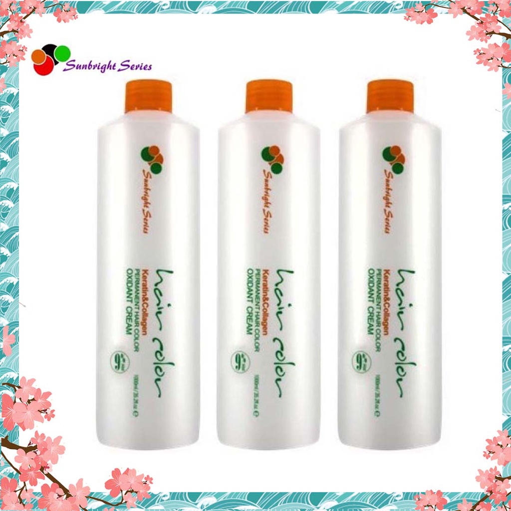 ﹍Sunbright 1000ml Keratin&Collagen Oxidizer /Peroxide Solution ...