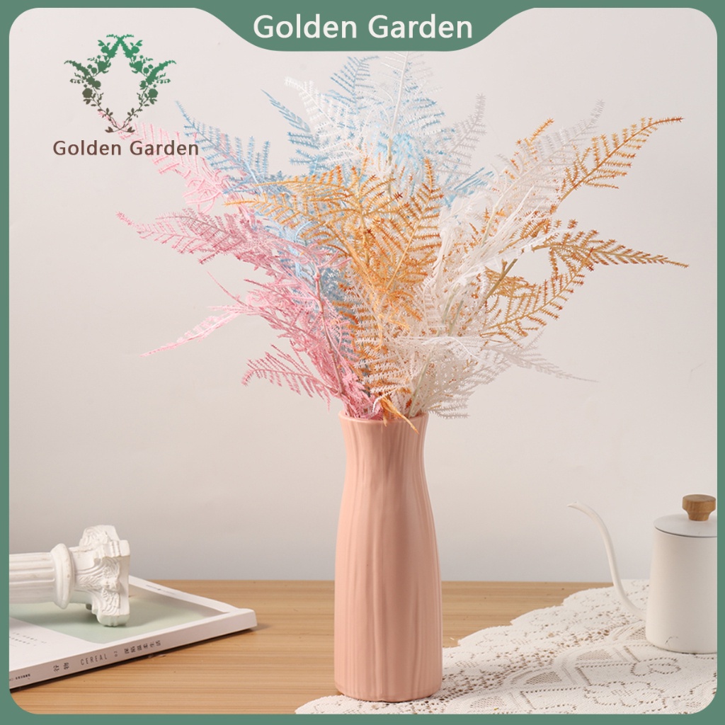 Decorationplastic flowers Mixt Grass Flowers plastic flower with vase ...