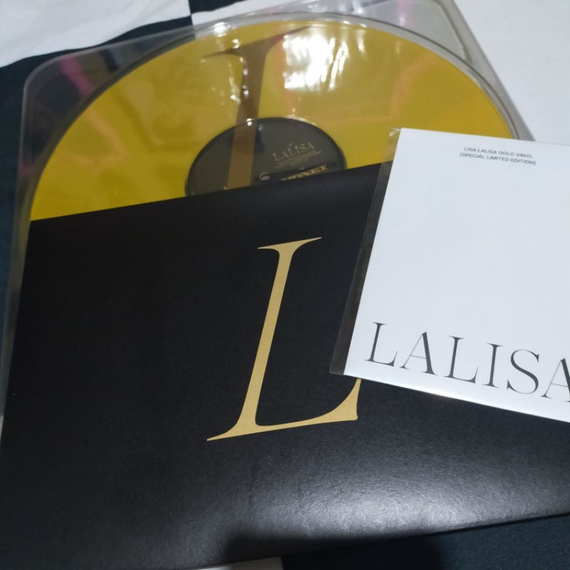 LISA - LALISA GOLD VINYL LIMITED EDITION LP SEALED | Shopee Philippines