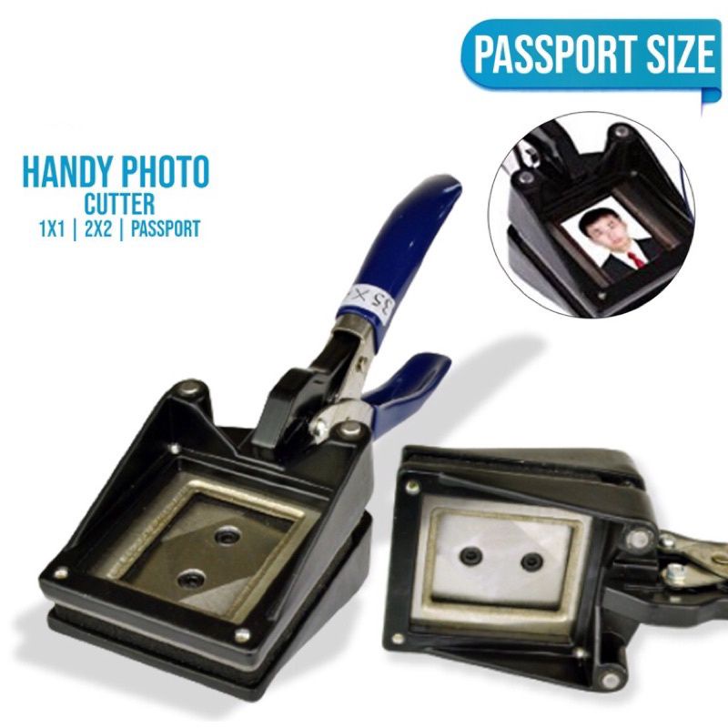 ☈☢Handy Photo Cutter / Handheld ID Cutter ( 1x1 2x2 Passport Size