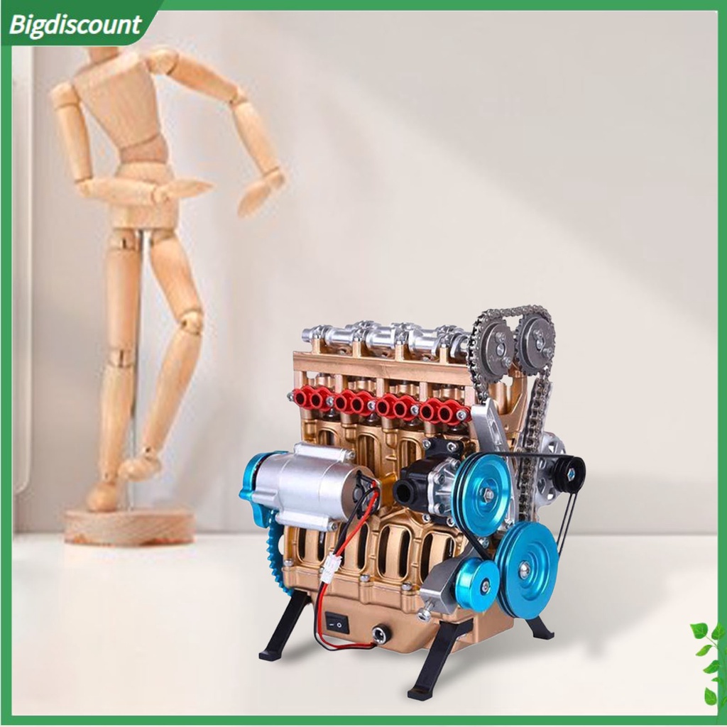 Resin Craft Resin Engine Model 4/8 Cylinder Engine Toy High Simulation ...