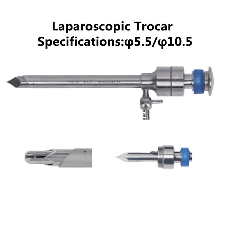 Surgical Laparoscopic Instruments Reusable Laparoscopic Trocar
