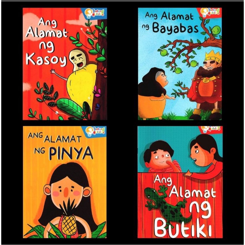 ﹍Mga Aklat ng Alamat (Palay, Bahaghari, Pilipinas, Ampalaya, Pinya ...