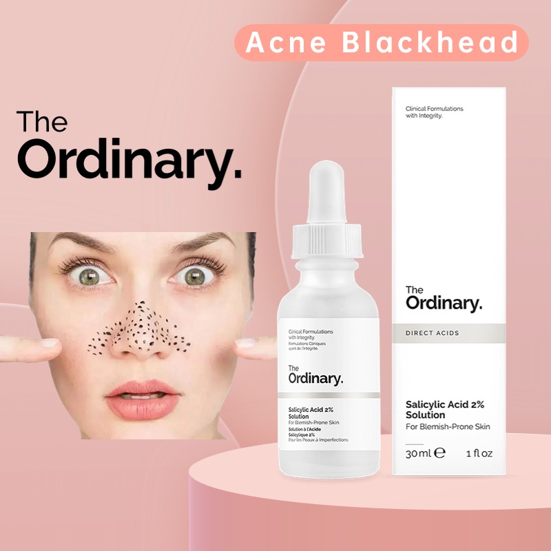 ☍The Ordinary Salicylic Acid 2% Solution Acne And Pimple Remover Dark ...