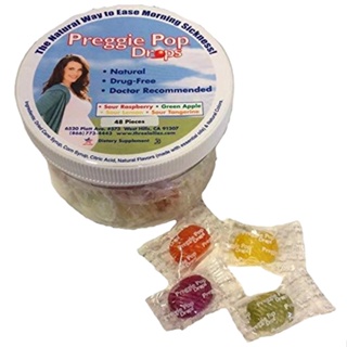  Preggie Pop Drops - 21 Drops - Morning Sickness Relief