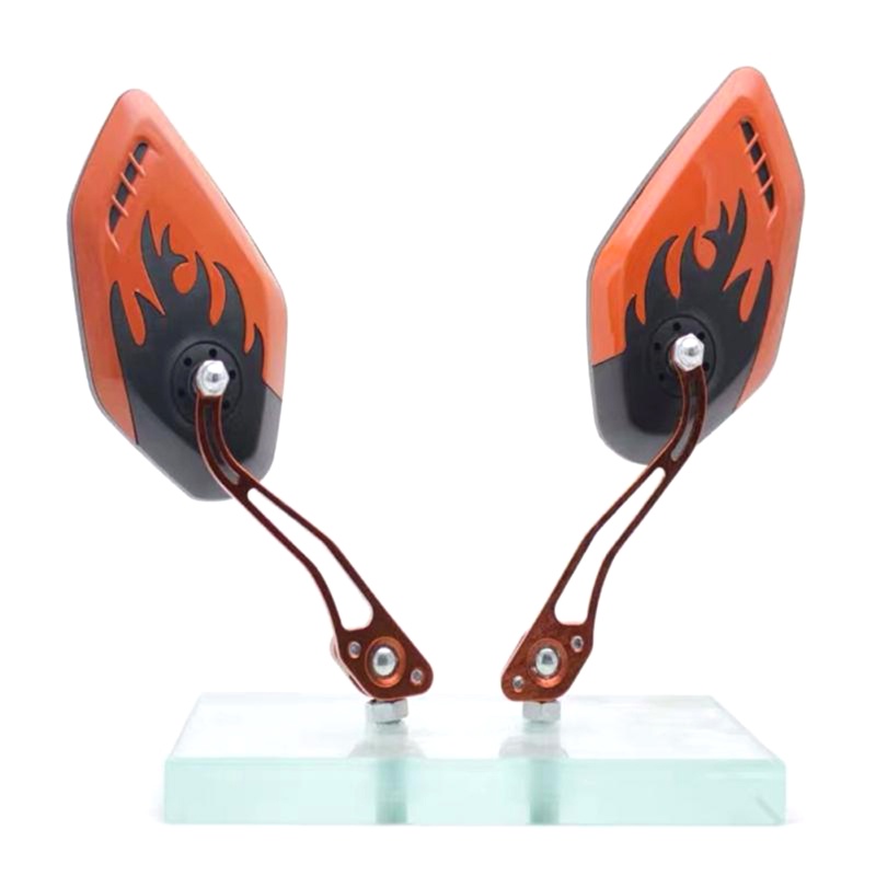 ﹍Universal Motorcycle Rearview Mirrors Adjustable Side Rear View Mirror ...