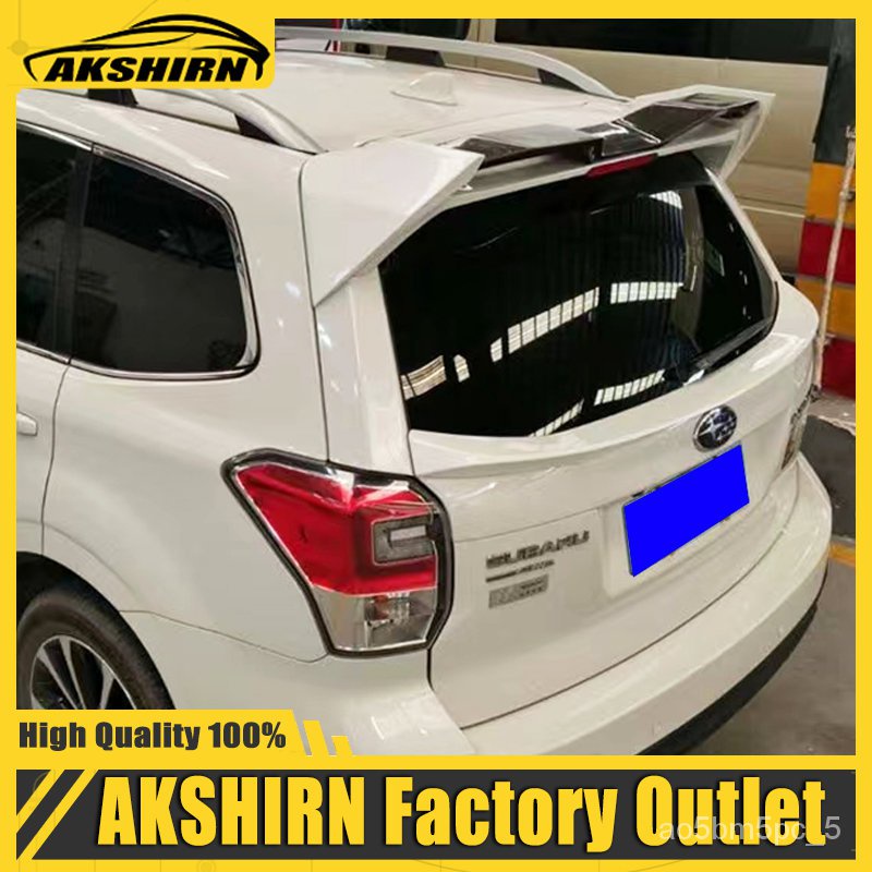 Car Rear Wing Spoiler For Subaru Forester Rear Middle Spoiler Carbon ...