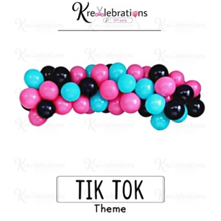 TikTok Party Decorations and TIK Tok Party Supplies - TIK Tok Balloons Set  and TikTok Stickers – TIK Tok Stuff and TIK Tok Trends TikTok Birthday  Décor for Girls and Boys 