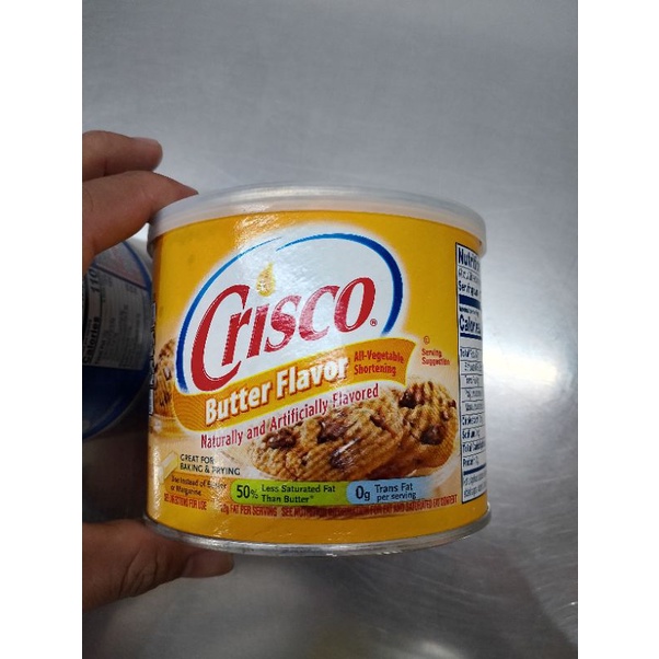 CRISCO SHORTENING BUTTER FLAVOR 453G Shopee Philippines