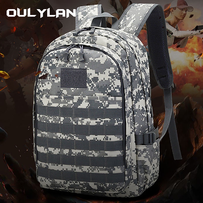 ♀﹍OULYLAN Military Backpack Mountaineering Sports Shoulder Camouflage ...