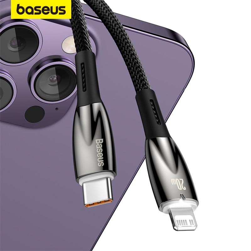 Baseus PD 20W Cavo USB C per iPhone 14 13 12 11 Pro Max XR