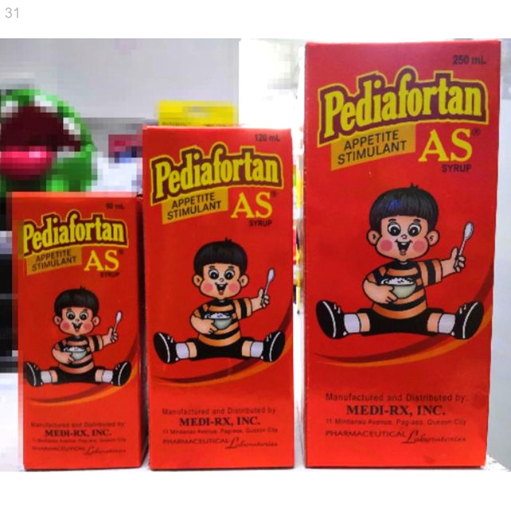 Pediafortan Pediafortan AS Multivitamins + Buclizine Hydrochloride