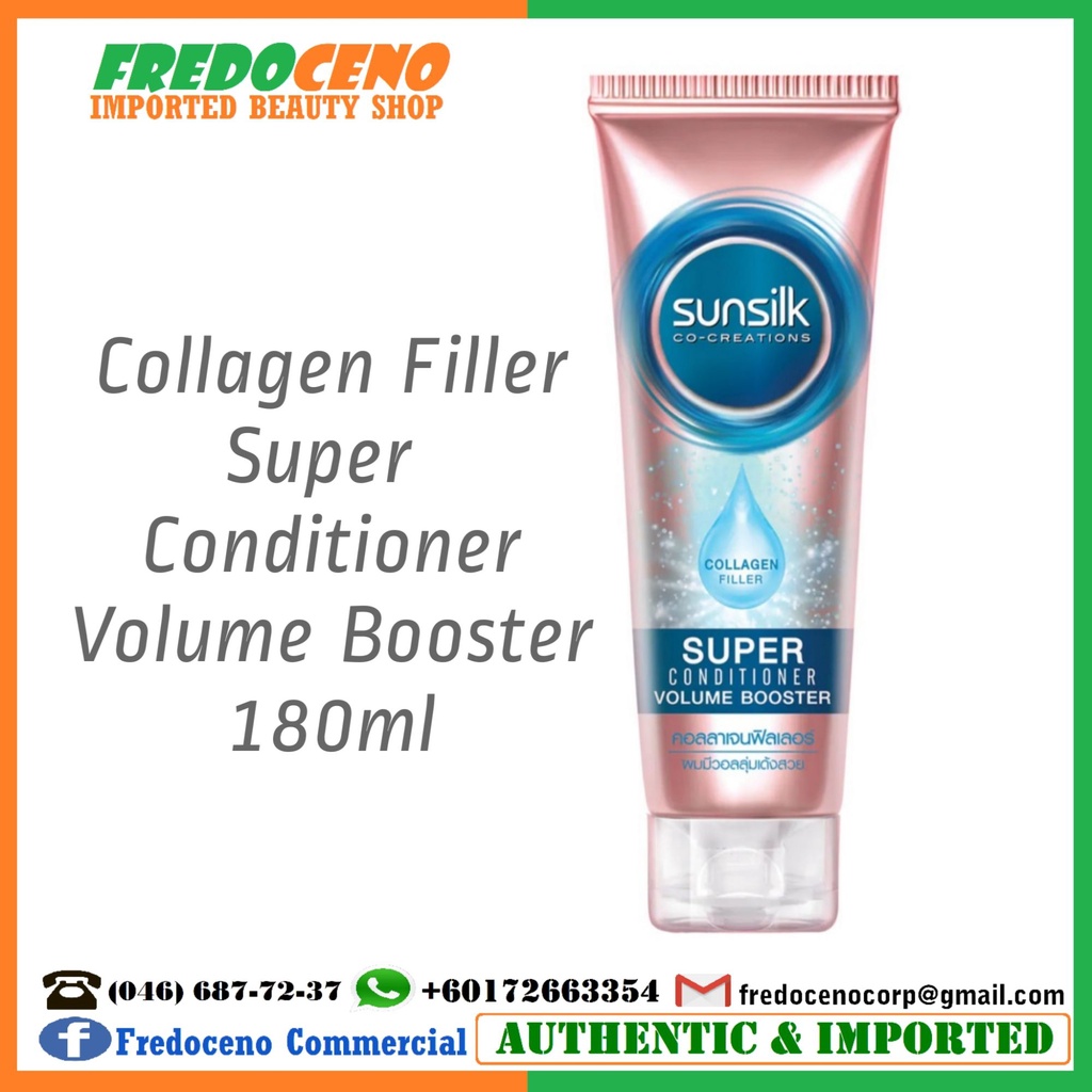 Sunsilk Co-Creation Collagen Filler Super Conditioner Volume Booster ...