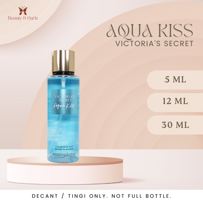 AQUA KISS - Victoria Secret 5mL 12mL 30mL