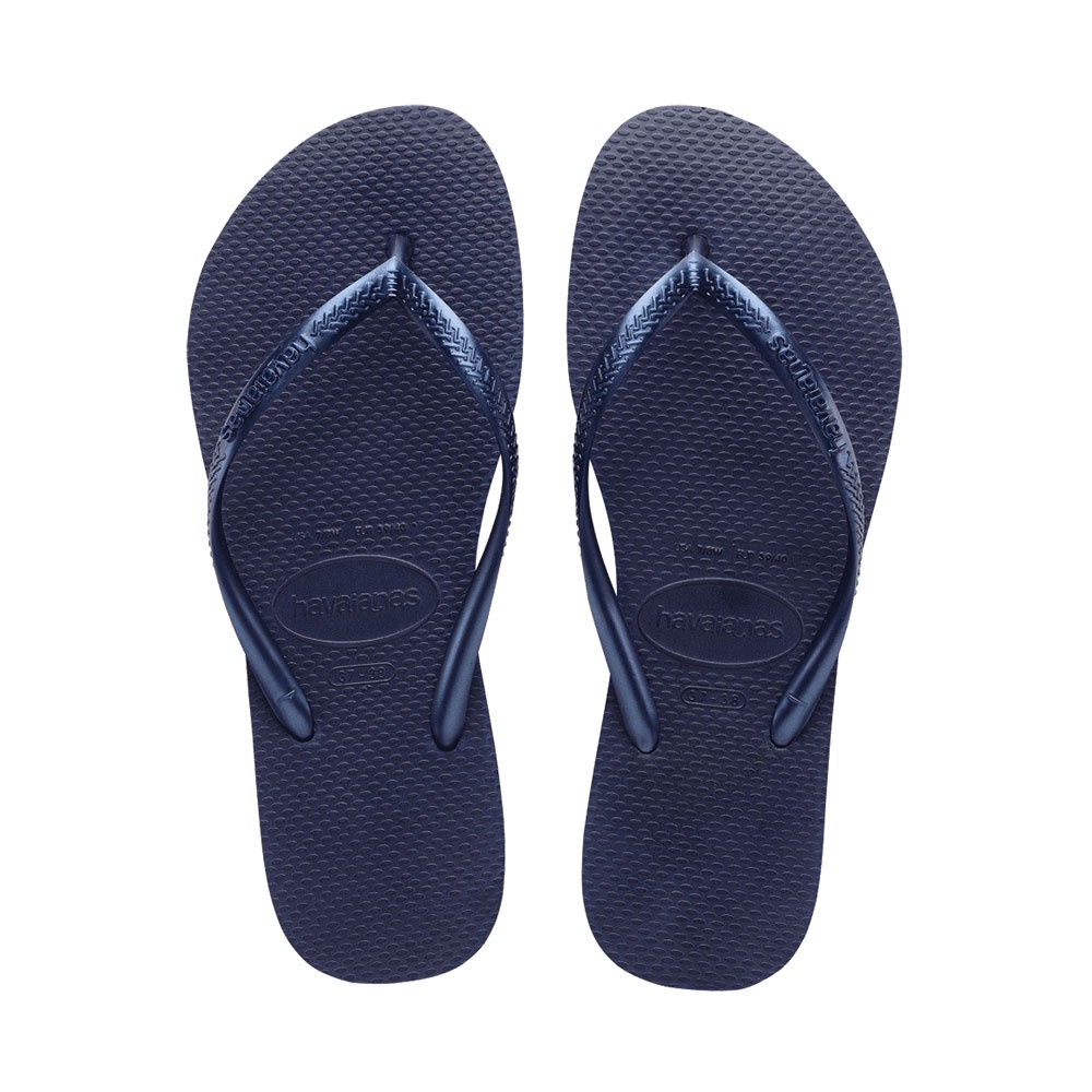 Havaianas Slim Navy Blue | Shopee Philippines