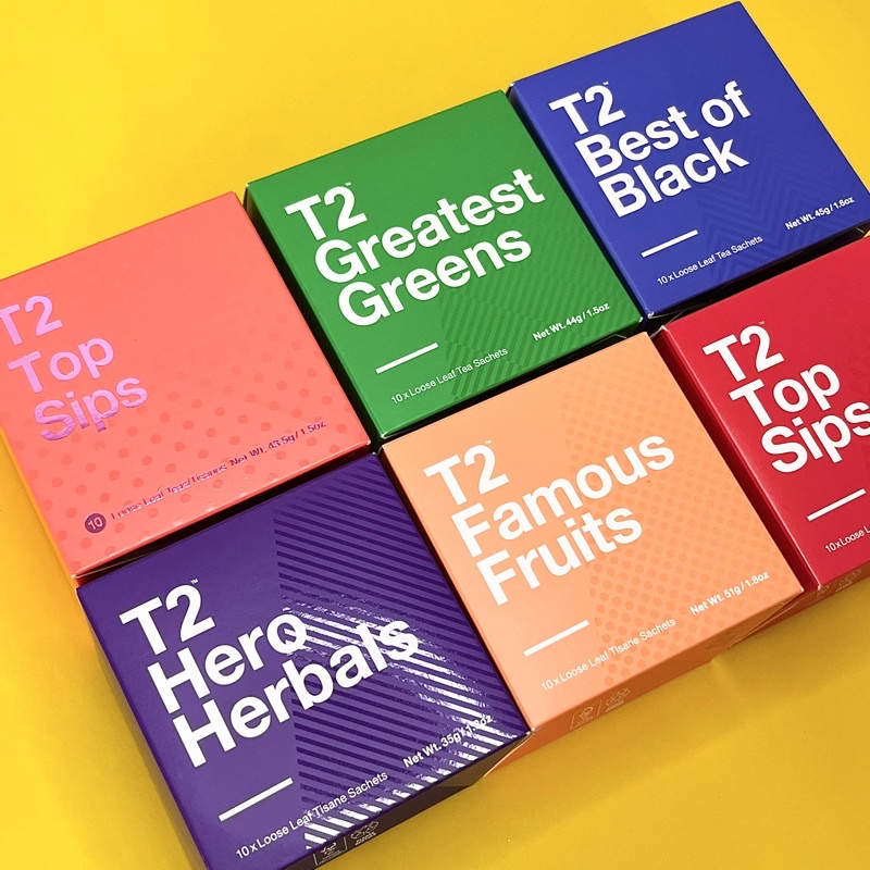 T2 Tea Sips Premium Loose Leaf Tea from Australia (10 Loose Leaf Sachets) Shopee Philippines