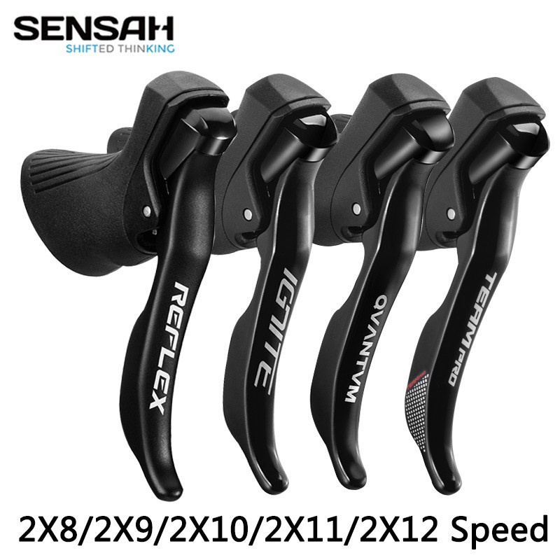 SENSAH Shifters Bike Sti Shifters Road Bike Shifter 2x7/2x8/2x9/2x10
