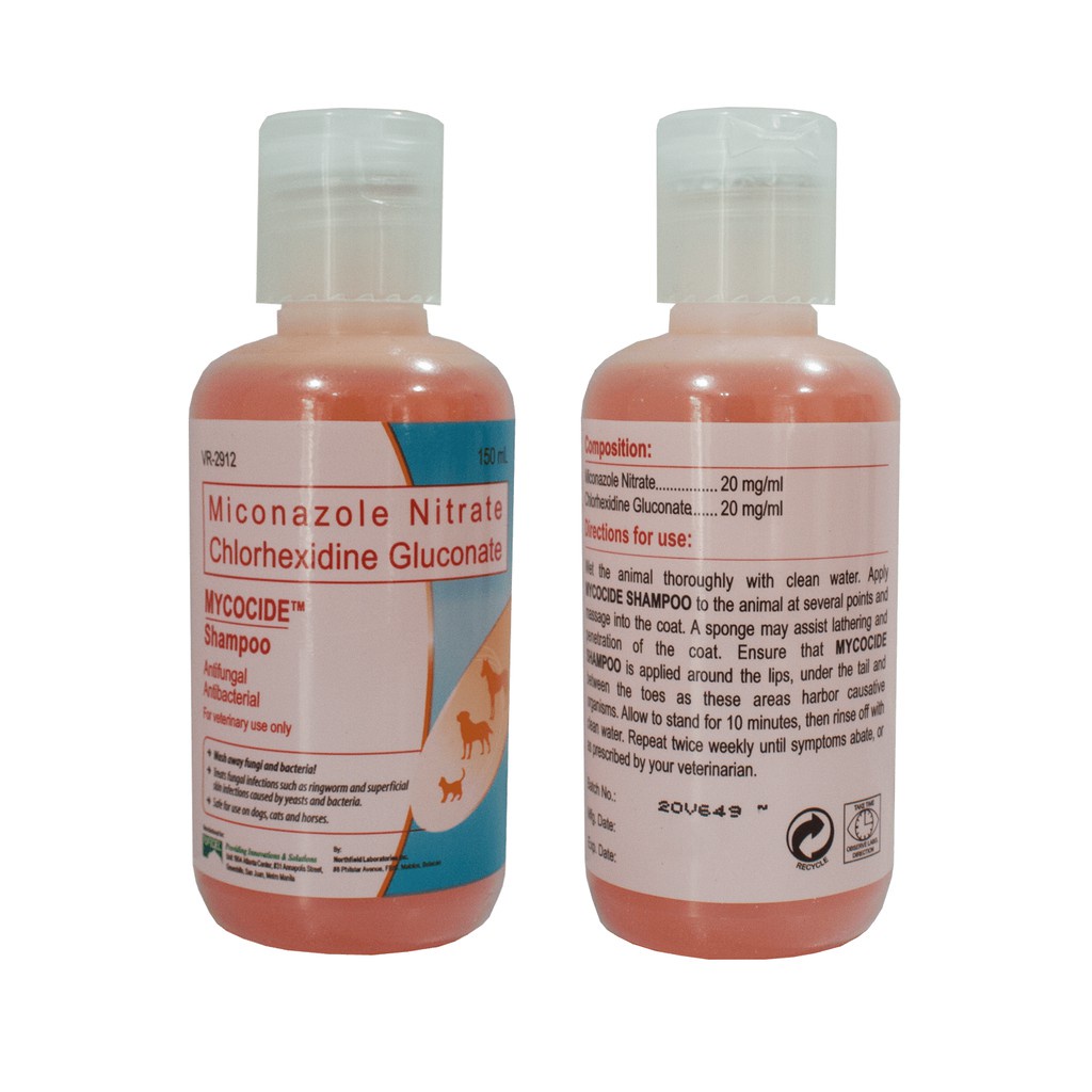 ♗♟Mycocide Antifungal Shampoo 150ml for Dogs and Cats Shopee Philippines