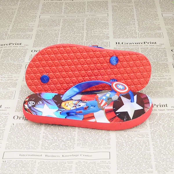 sleeper for kids boy tsinelas for kids boy Summer children s slippers men s non slip Captain America cartoon flip flops children s shoes clamp feet at home big kids slippers men Shopee Philippines
