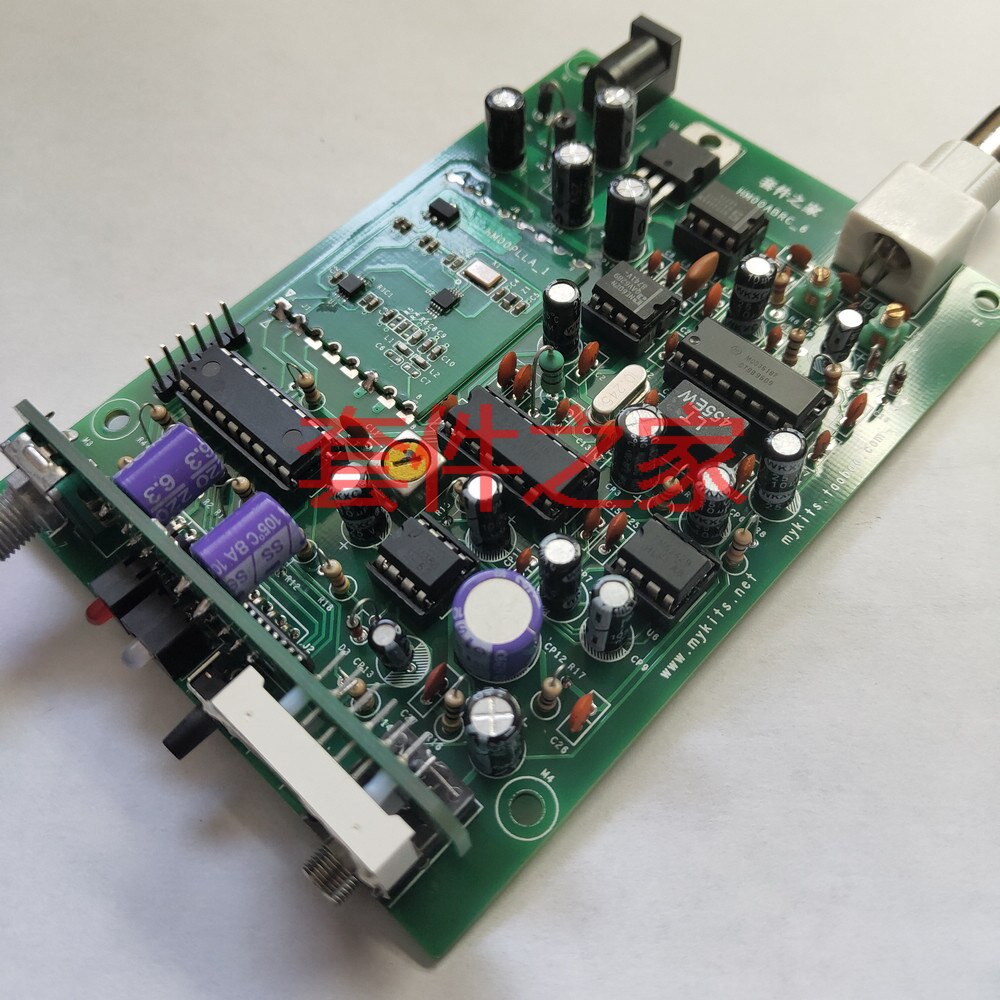 j9Kk R80 Aviation Band PLL Receiver Kit Double Frequency Conversion Aviation Radio Aircraft Tow