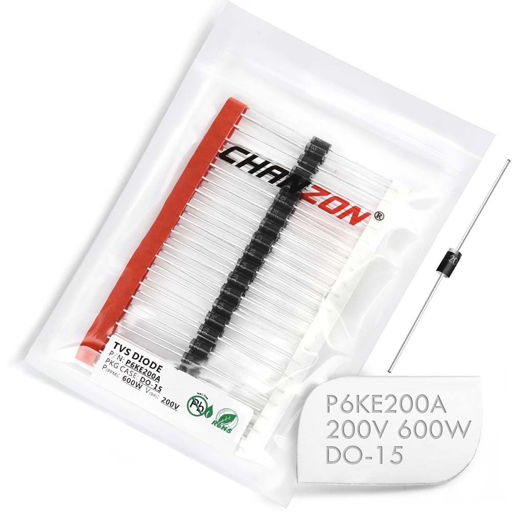 100pcs P6KE51A Unidirectional TVS Diode DO-15 - Foto 10