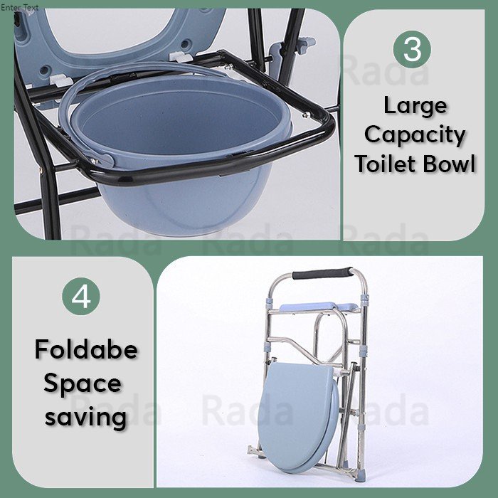 elderly commode chair HighQuality and Durable Commode and Bath Chair