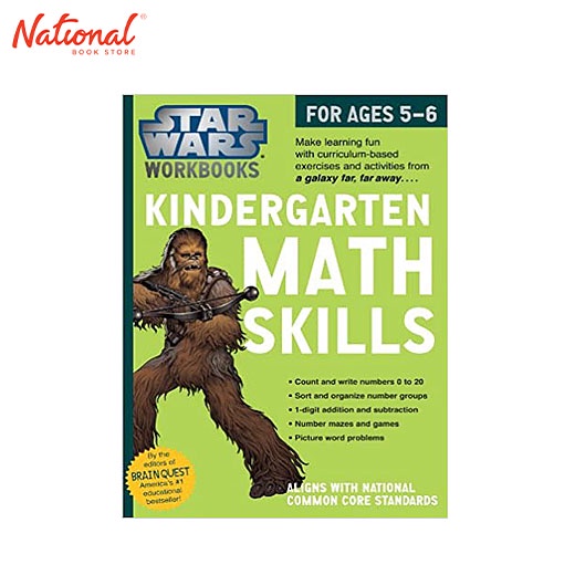 Star Wars Workbook: Kindergarten Math Skills Trade Paperback By Workman ...
