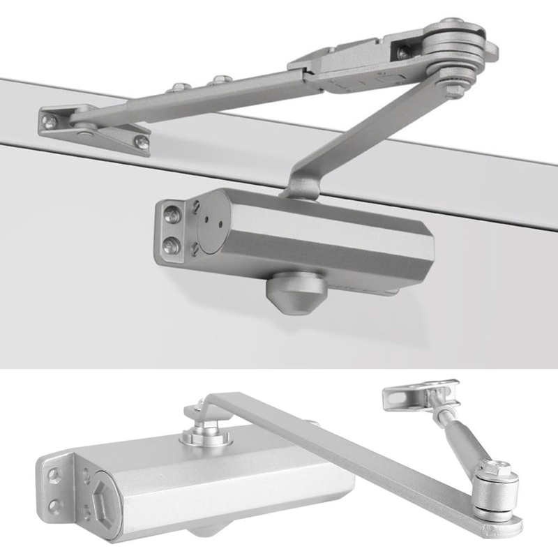 9g1M spring hinge door closer 6085kg Door Closer Aluminum Alloy