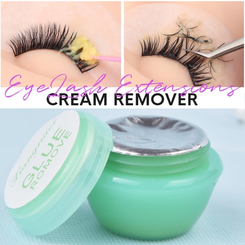 1 Box Eyelashes Extension Glue Remover Cream 5g Fruit Flavor Lash