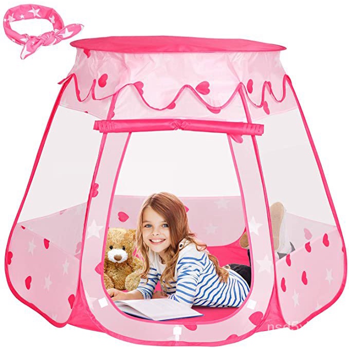 Princess Play Tent for Girls Indoor Tent for Kids 1 Year Old Girls Gift ...