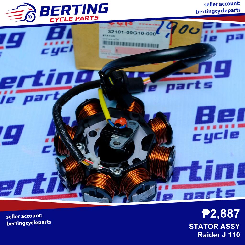 SGP STATOR ASSY Suzuki Raider J 110 Genuine 32101-09G10-000 | Shopee ...