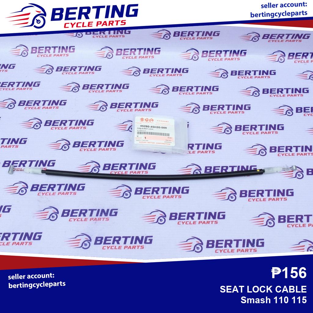 SGP SEAT LOCK CABLE Suzuki Smash 110 115 Genuine 4528045H20000